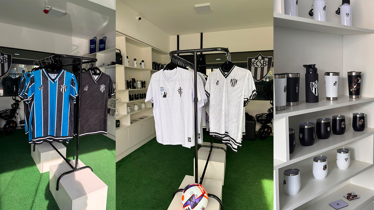 Bernô Store é inaugurada e passa a ser a Loja Oficial do Esporte Clube São Bernardo SAF